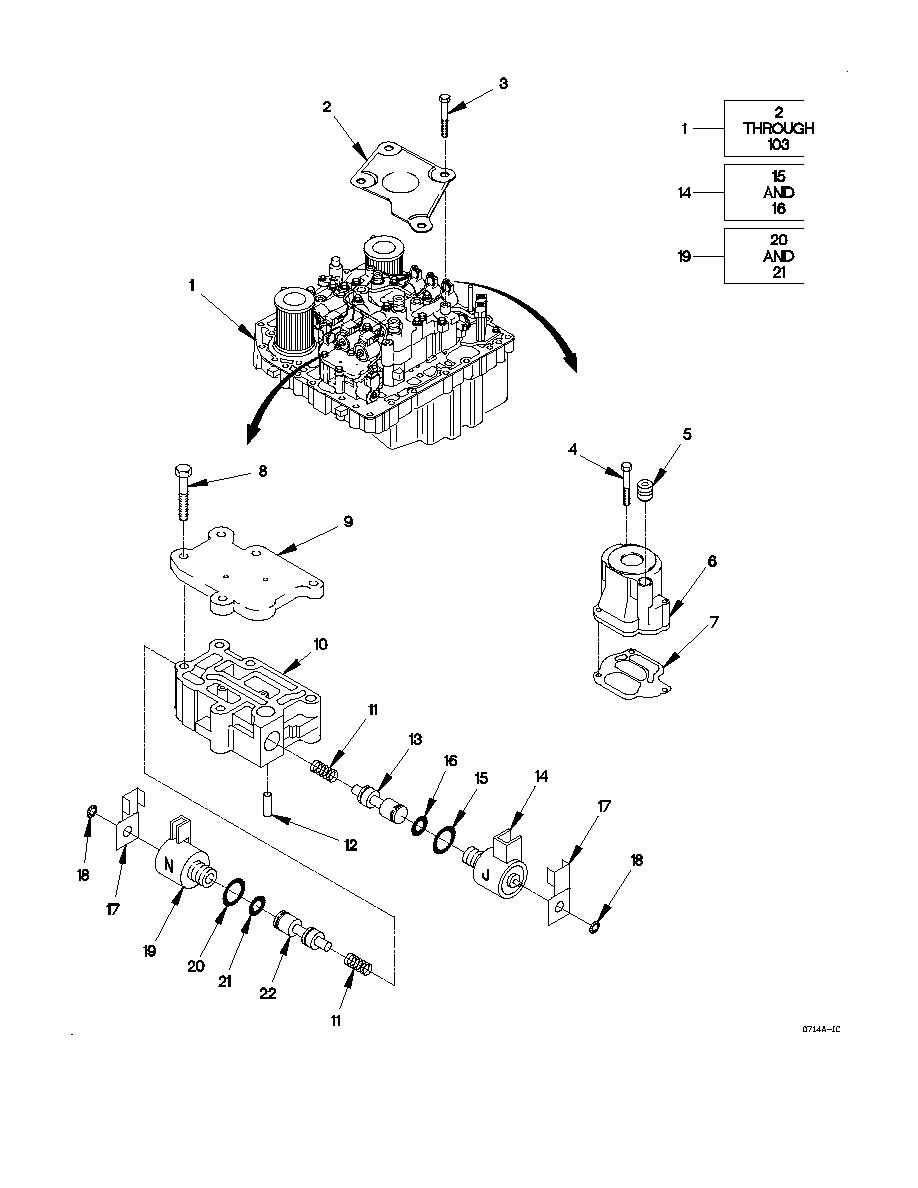 FIGURE 145. CONTROL VALVE MODULE (SHEET 1 OF 5)